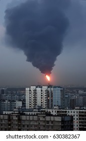 The Accident At The Thermal Power Plant, Which Led To A Global Blackout. Moscow, 2005