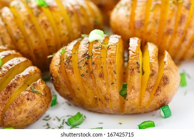 Accordion Baked Potatoes