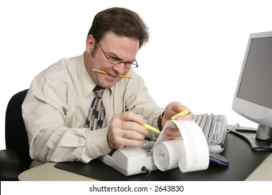 Image result for accountant adding machine