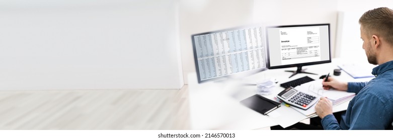 1,053 Computer invoice auditor Images, Stock Photos & Vectors ...