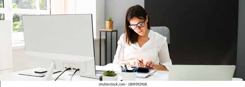 Similar Images, Stock Photos & Vectors of Accounting Bookkeeper Clerk ...