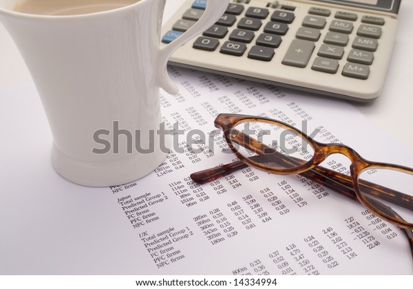 Accounting and finances with\
coffee