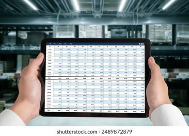 Accounting software on computer screen showing financial statement spreadsheets and account balance of corporate business offer accountant a fine calculation accounting snugly - Powered by Shutterstock - Get 15% off with code: PIKWIZARD15