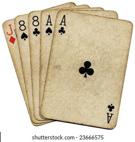 Aces and eights, the dead mans hand.