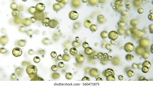 Acid Hair And Skin Research Scientist Macro Views Of Microscopic Particles In A Liquid For The Analysis Of Beauty And Cosmetics And Scientific Laboratories