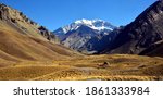 Aconcagua Provincial Park is located in the Mendoza Province in Argentina. The Andes mountain range draws all types of thrill seekers ranging in difficulty including hiking, climbing