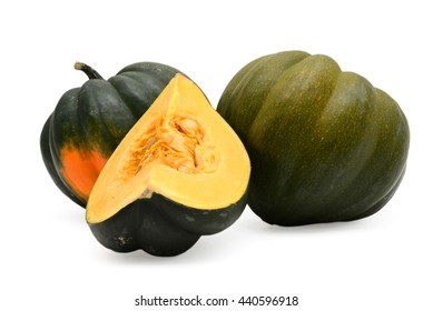 Acorn Squash Isolated On White Background