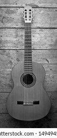 acoustic classical guitar with strings