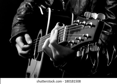 Acoustic guitar - Powered by Shutterstock