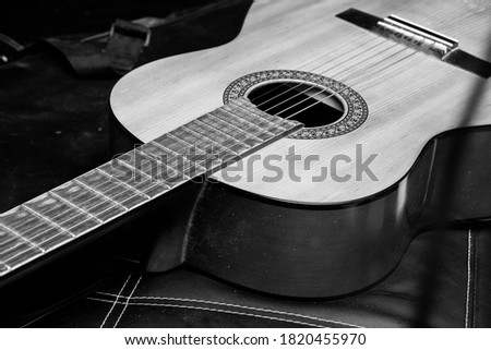 Similar – Broken guitar broken