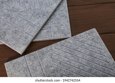 Acoustic Panels Made In The Form Of Ceramic Tiles