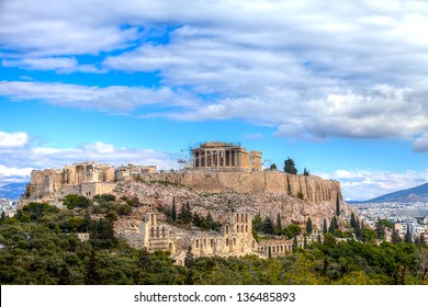 Acropolis In Athens,Greece