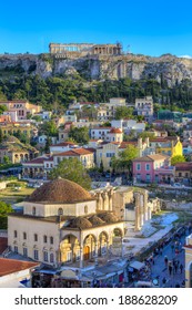 Acropolis In Athens,Greece 