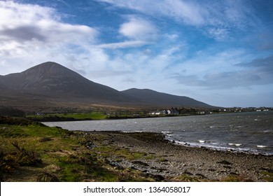 Across Clew Bay To Croagh Patrick Ireland