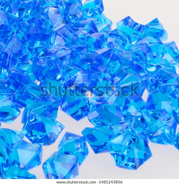 Acrylic Ice Rocks Crystals Cubes Gems Stock Photo Edit Now