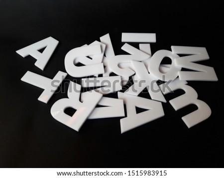 acrylic letters, Laser cut in Brazil