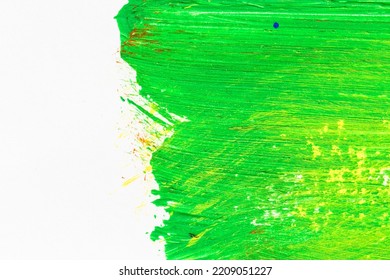 Acrylic Paint Texture Background Multi Color Red Green Yellow Blue Orange