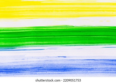 Acrylic Paint Texture Background Multi Color Red Green Yellow Blue Orange