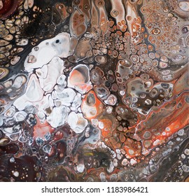 Acrylic Pour Background