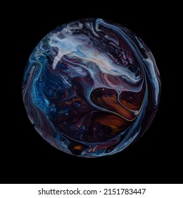 Acrylic Pour Color Liquid marble abstract surfaces Design. - Shutterstock ID 2151783447