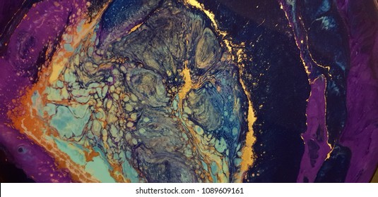 Acrylic Pouring Art