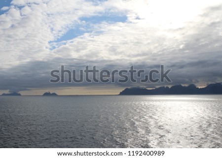 Actic Sunset in Svalbard