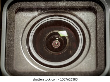 Action camera close up