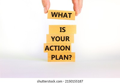 Action Plan Symbol Concept Words What Stock Photo 2150155187 | Shutterstock