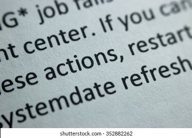 Actions
