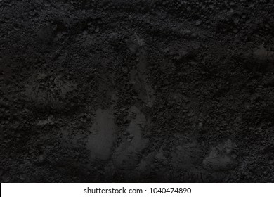 Activated charcoal powder background