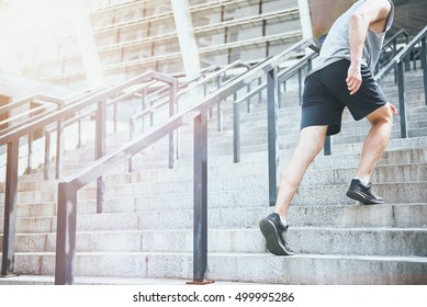 40,103 Man climbing the stairs Images, Stock Photos & Vectors ...