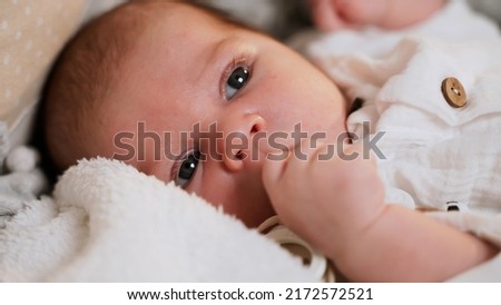 Similar – Baby taking feeding bottle