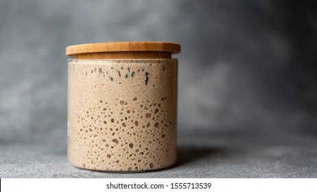 Active Sourdough In A Jar