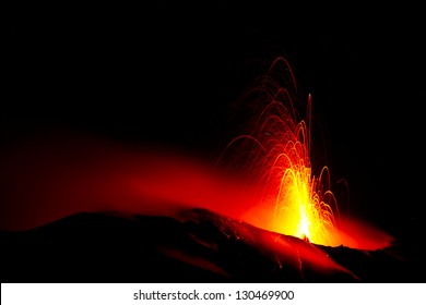 active volcano