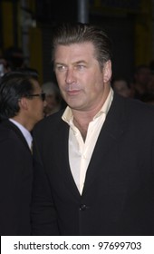 Actor ALEC BALDWIN At The Hollywood Premiere Of Freaky Friday. Aug 4, 2003  Paul Smith / Featureflash