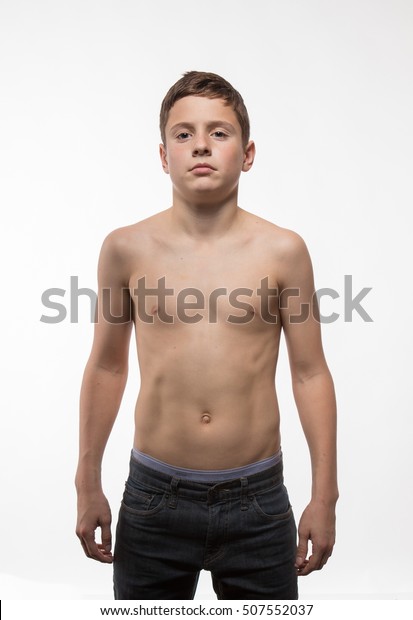 Actor Athlete Brunette Boy On White Stock Photo 507552037 | Shutterstock