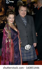 Actor Brian Cox And His Wife Attend The US Premiere Of TROY At The Ziegfeld Theater May 10, 2004 In New York City