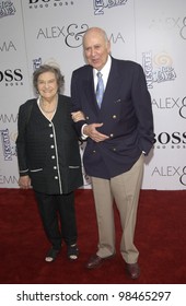 Actor CARL REINER & Wife At The World Premiere, In Hollywood, Of Alex & Emma. June 16, 2003