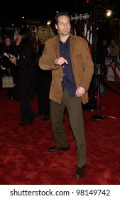 Actor DAVID DUCHOVNY At The World Premiere, In Los Angeles, Of Ocean's Eleven. 05DEC2001.  Paul Smith/Featureflash