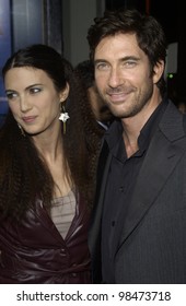 Actor DYLAN McDERMOTT & Wife SHIVA ROSE At The Los Angeles Premiere Of His New Movie Wonderland. Sept 24, 2003  Paul Smith / Featureflash