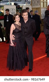 Actor EWAN McGREGOR & Wife At The 59th Annual Golden Globe Awards In Beverly Hills. 20JAN2002  Paul Smith/Featureflash