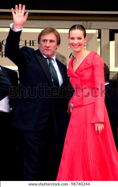 Gérard Depardieu with Girlfriend Clémentine Igou 