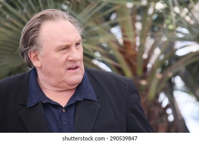 Actor Gerard Depardieu Attends The 'Valley Of Love' Photocall During The 68th Annual Cannes Film Festival On May 22, 2015 In Cannes, France.