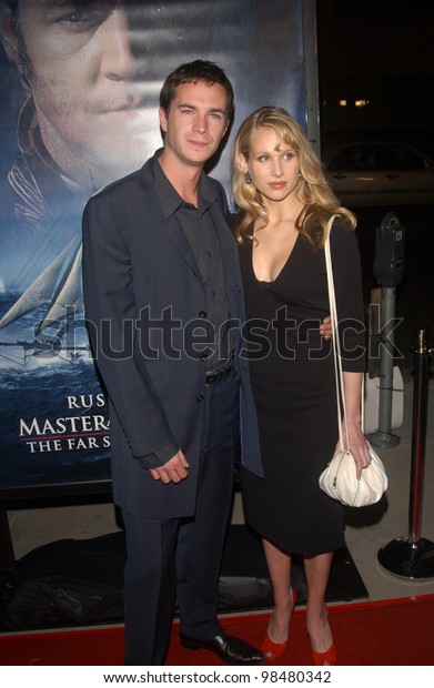 Actor James Darcy Girlfriend Actress Lucy Stock Photo Edit Now 98480342