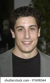 Actor JASON BIGGS At The World Premiere Of His New Movie American Wedding, At Universal Studios, Hollywood. July 24, 2003  Paul Smith / Featureflash