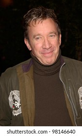 Actor TIM ALLEN At The Los Angeles Premiere Of Harry Potter And The Sorcerer's Stone. 14NOV2001.   Paul Smith/Featureflash