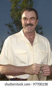 Actor TOM SELLECK At World Premiere, In Hollywood, Of Open Range. Aug 11, 2003  Paul Smith / Featureflash