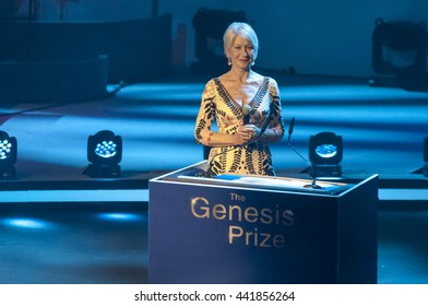 Actress Dame Helen Mirren At The Genesis (