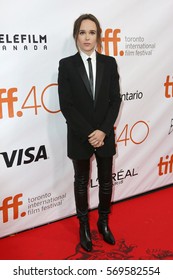 Actress Ellen Page attends the 'Freeheld' premiere during the 2015 Toronto International Film Festival at Roy Thomson Hall on September 13, 2015 in Toronto, Canada. 