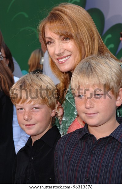 Actress Jane Seymour Sons World Premiere Stock Photo 96313376 ...